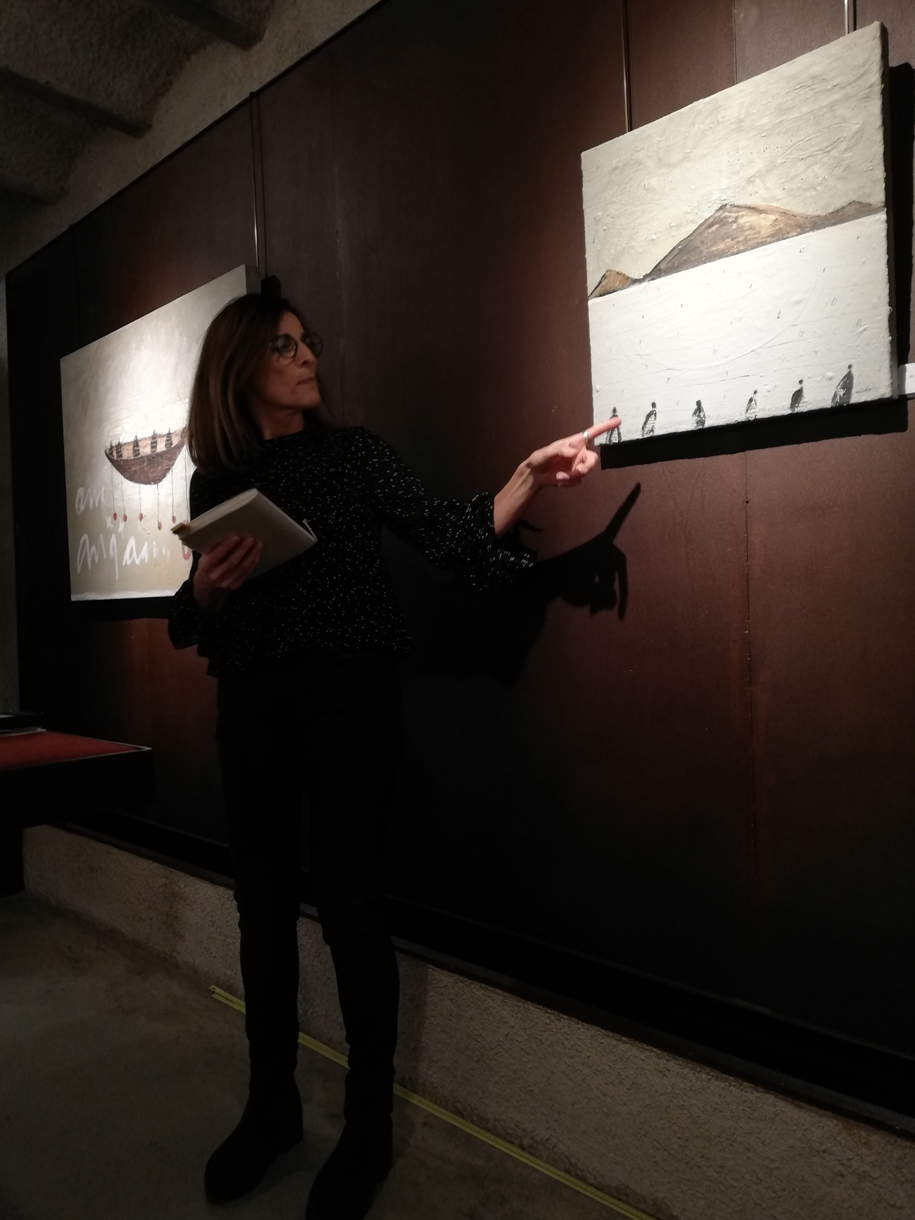 Visita guiada a l'exposició "Espais per al silenci" de Marta Ballvé